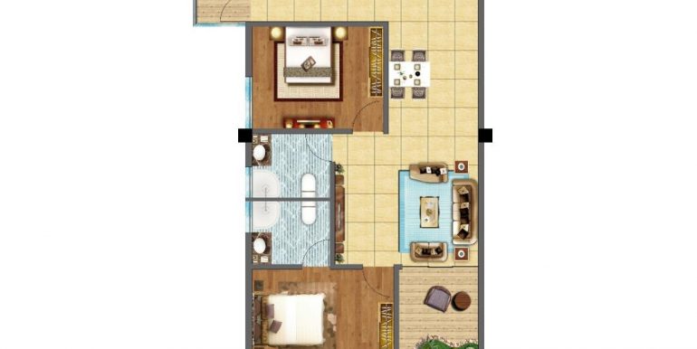 Kindaruma 2 bedroom with balcony